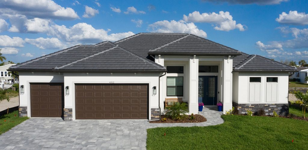 Aerial view of project site