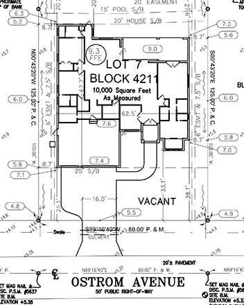 Site drainage design